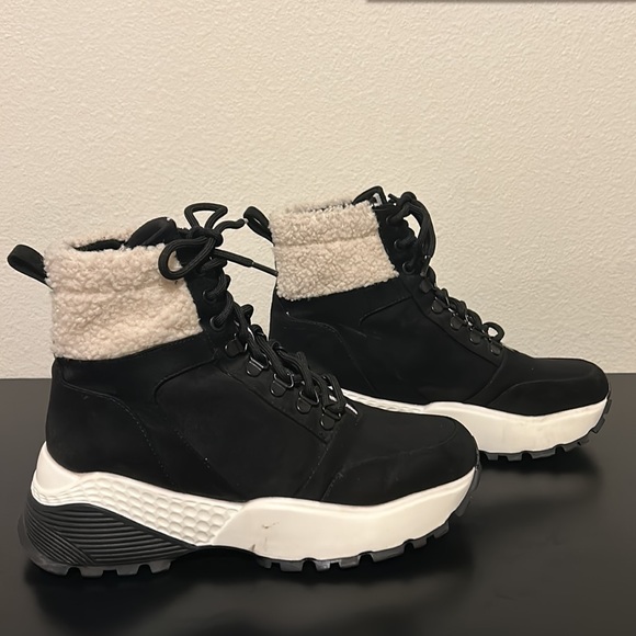 Shoes - Lace-Up Sneaker Boots